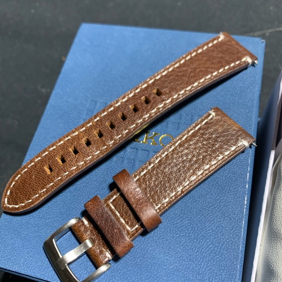 Seiko Flightmaster Chronograph Watch SNA411 Alarm - Picture 10 of 11